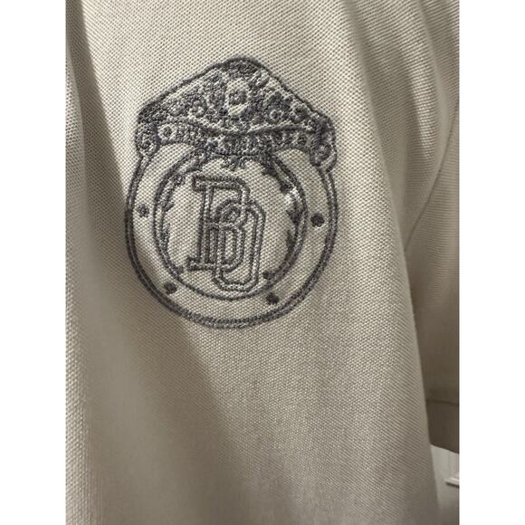 Hugo Boss Polo Shirt Mens L Orange Label White Short Sleeve Embroidered Polo - Picture 2 of 7